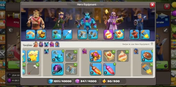 COC173 Maxed TH14 Base, 5 Builders, High Heroes, BH8, Strong Troops and Spells 